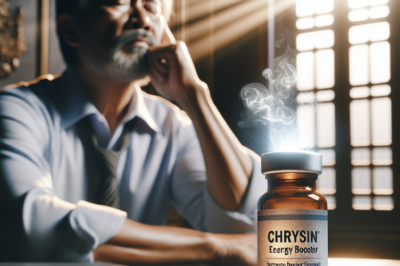 Chrysin For Male Menopause Energy Hormone Booster
